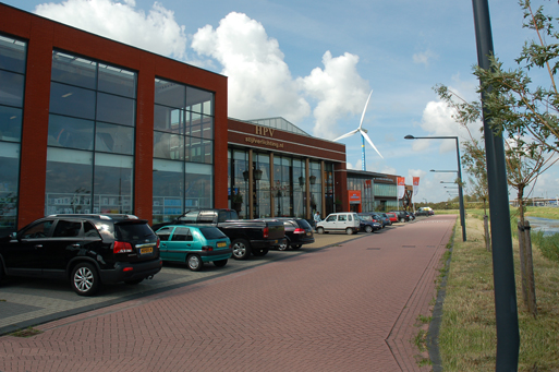 Diverse nieuwbouw bedrijfspanden industriegebied De Trompet Heemskerk